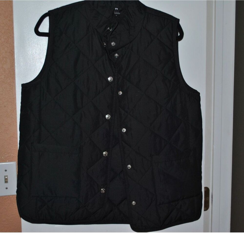 Daily Sports Born in Sweden Women's Golf Black Vest NEW